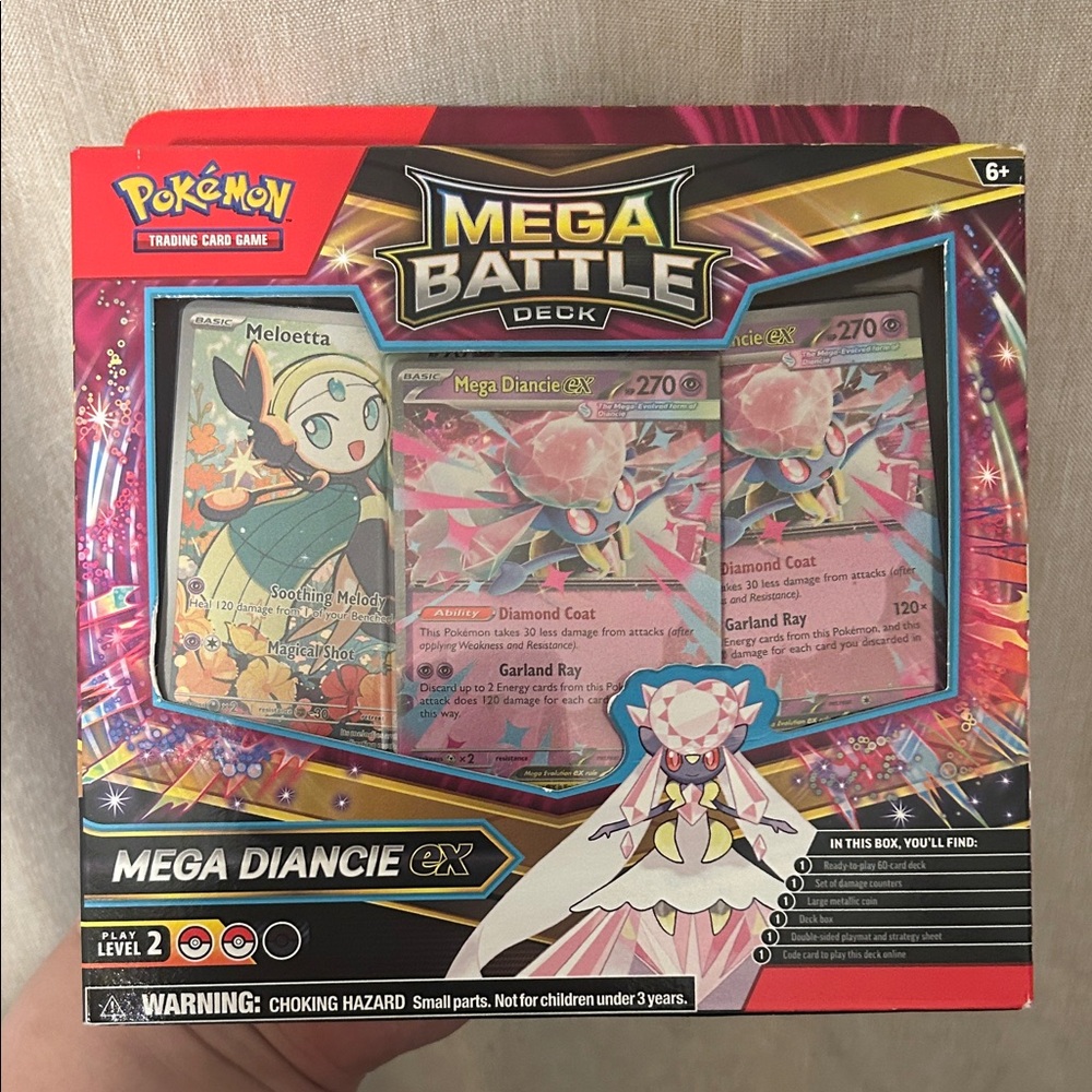 Mega Diancie EX Pokémon Mega Battle Deck